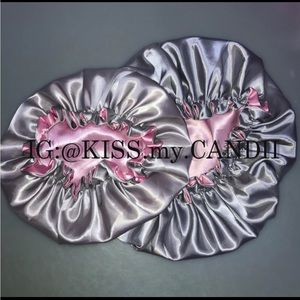 “CANDII REIGN “  Mommy and Me SILK bonnets